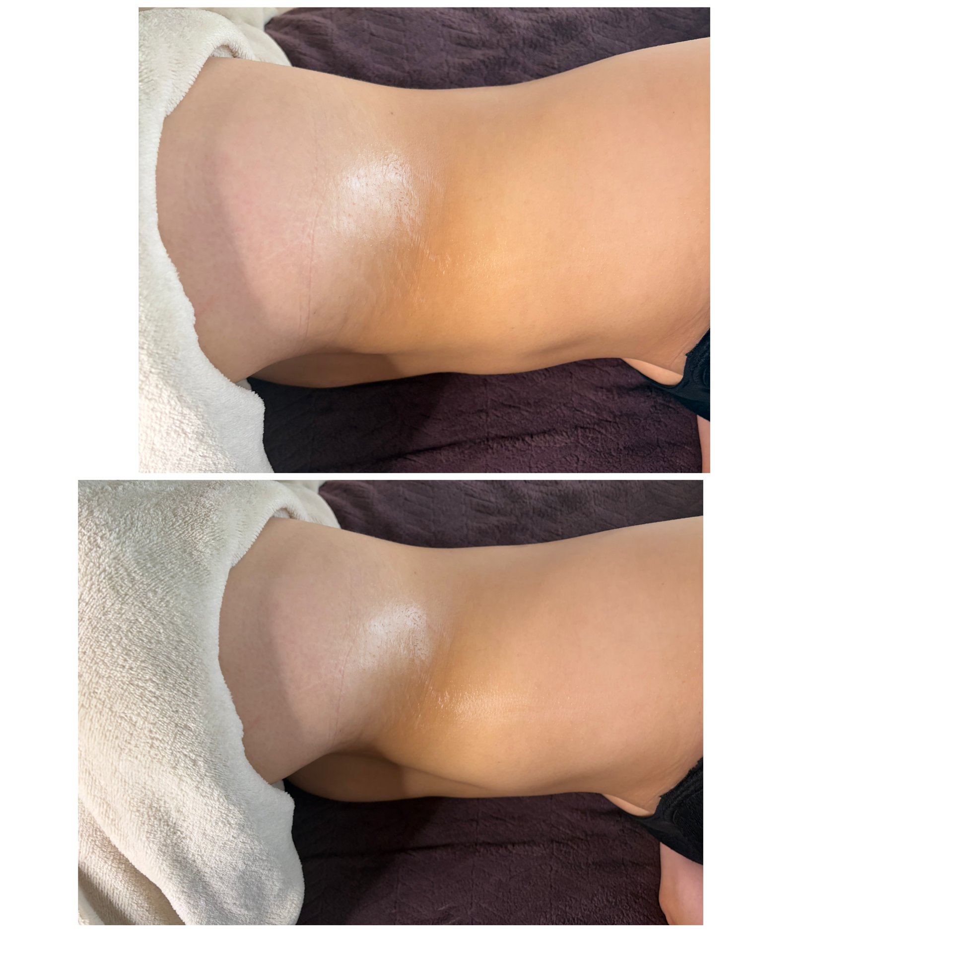 Sculpt Drain côté avant après